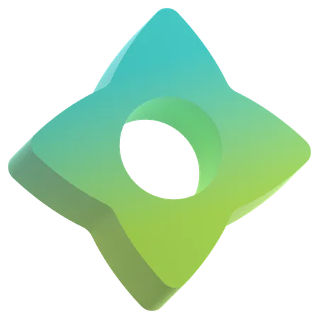 Abstrakte Form  3D Icon