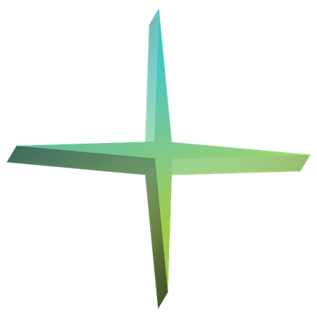 Abstrakte Form  3D Icon