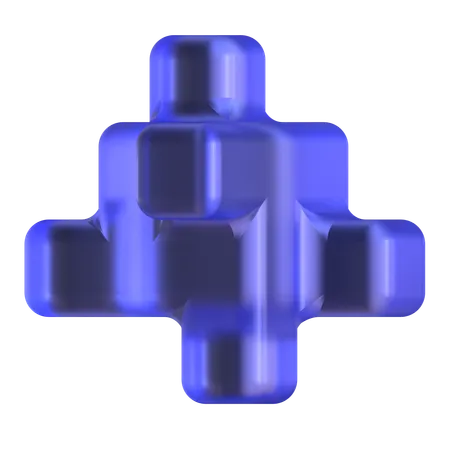 Abstrakte Form  3D Icon