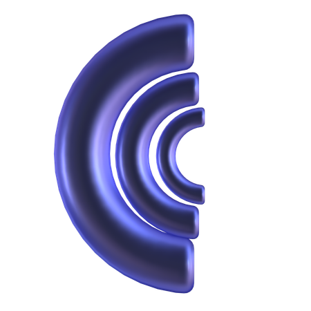 Abstrakte Form  3D Icon