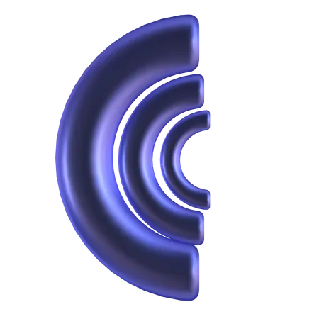 Abstrakte Form  3D Icon