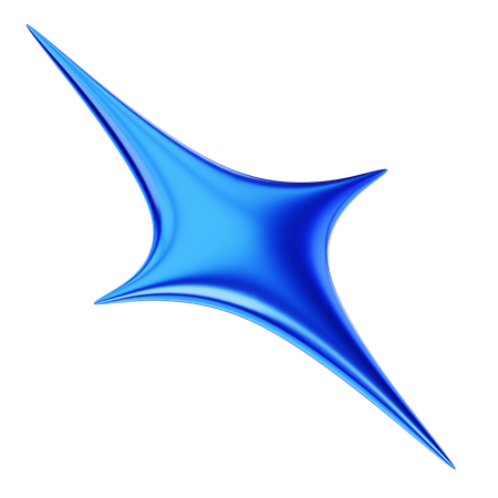 Abstrakte Form  3D Icon