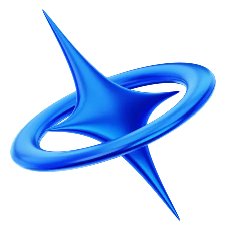 Abstrakte Form  3D Icon