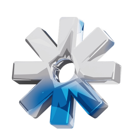 Abstrakte Form  3D Icon