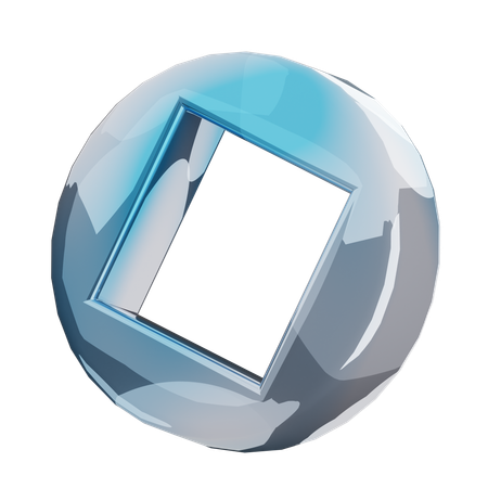 Abstrakte Form  3D Icon