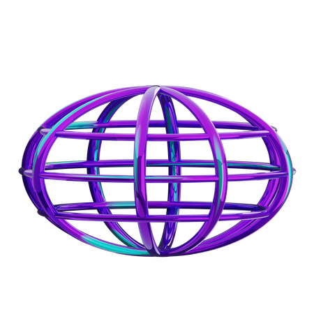 Abstrakte Form  3D Icon