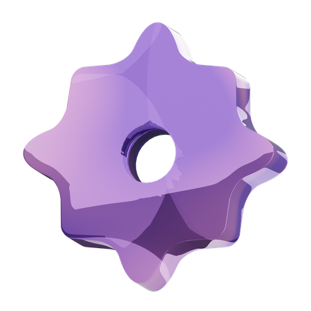 Abstrakte Form  3D Icon