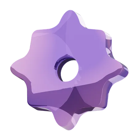 Abstrakte Form  3D Icon