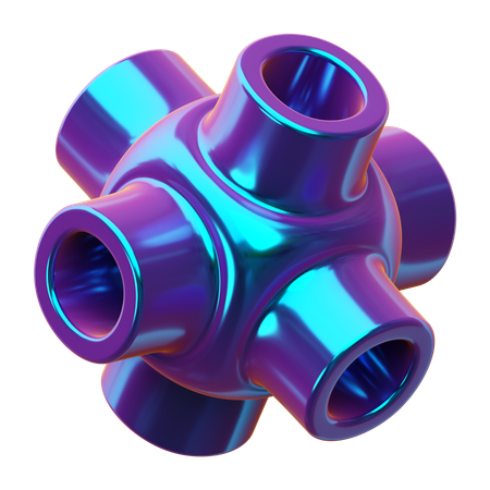 Abstrakte Form  3D Icon