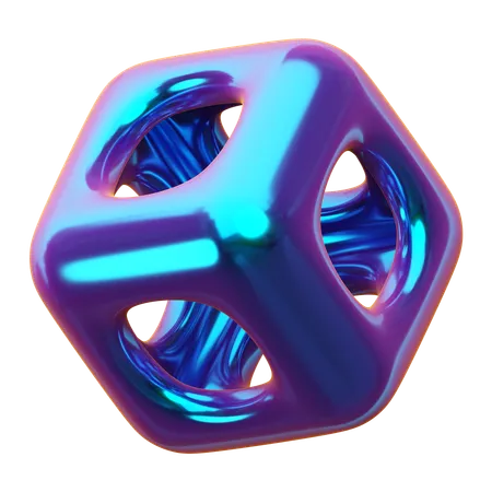 Abstrakte Form  3D Icon