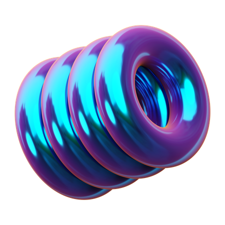 Abstrakte Form  3D Icon