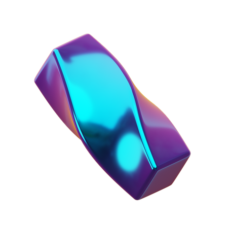 Abstrakte Form  3D Icon