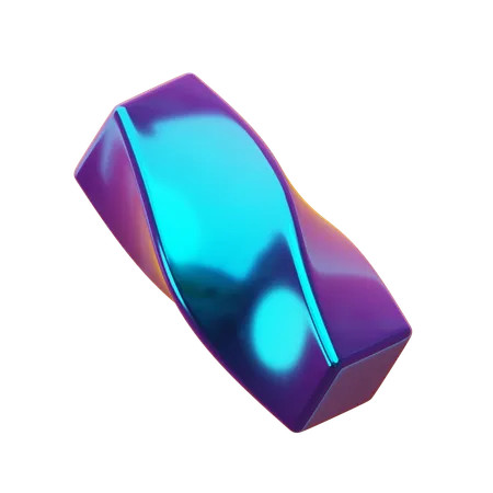 Abstrakte Form  3D Icon