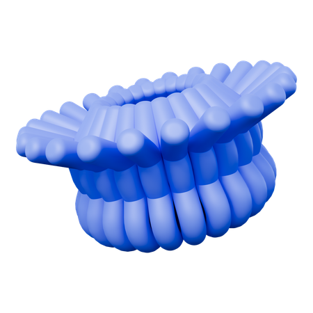 Abstrakte Form  3D Icon