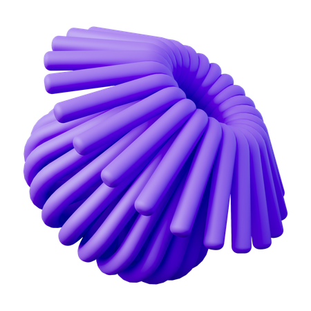 Abstrakte Form  3D Icon