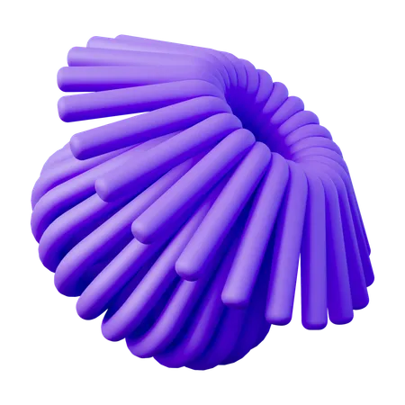 Abstrakte Form  3D Icon