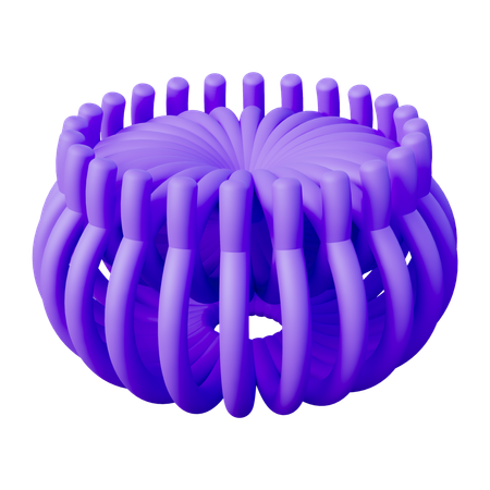 Abstrakte Form  3D Icon