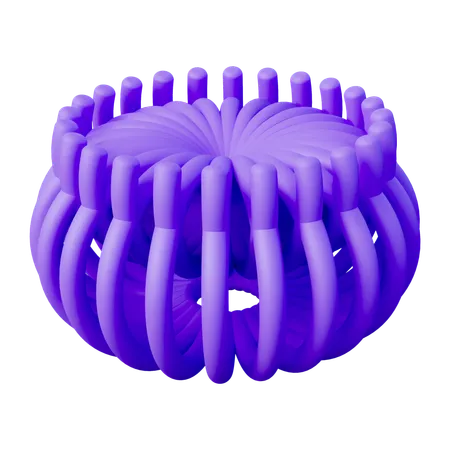 Abstrakte Form  3D Icon