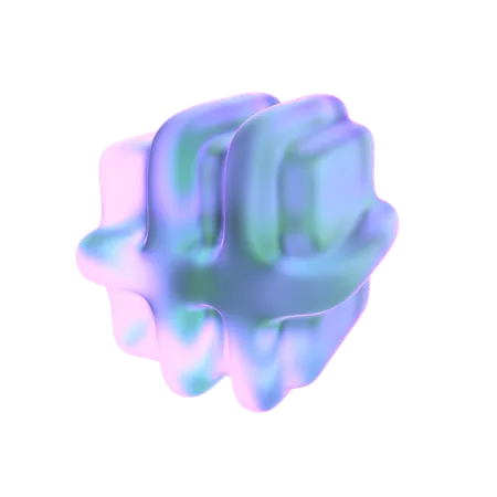 Abstrakte Form  3D Icon