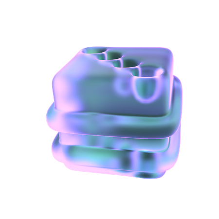 Abstrakte Form  3D Icon