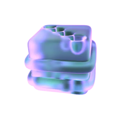 Abstrakte Form  3D Icon