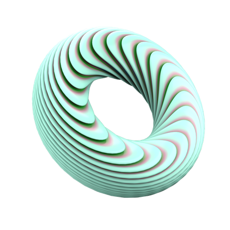 Abstrakte Form  3D Icon