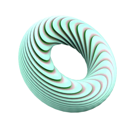 Abstrakte Form  3D Icon