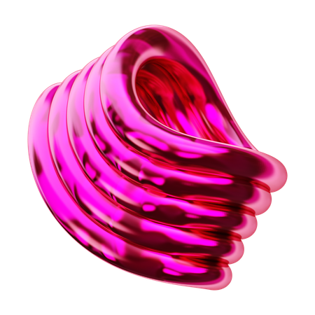 Abstrakte Form  3D Icon