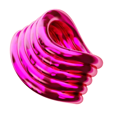 Abstrakte Form  3D Icon