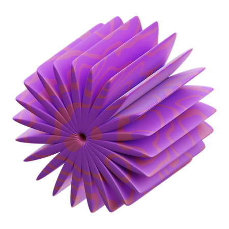 Abstrakte Form  3D Icon