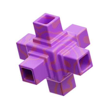 Abstrakte Form  3D Icon