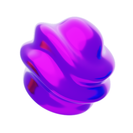 Abstrakte Form  3D Icon