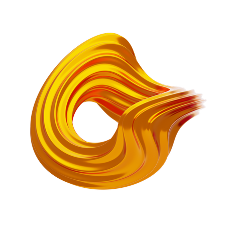 Abstrakte Form  3D Icon