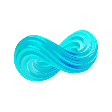 Abstrakte Form  3D Icon