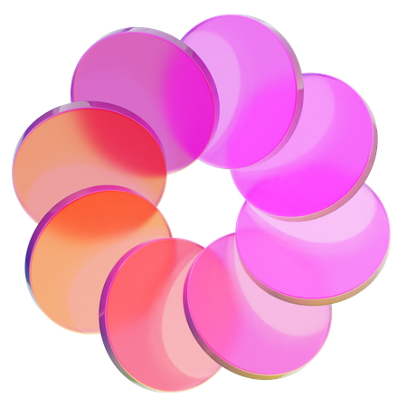 Abstrakte Form  3D Icon