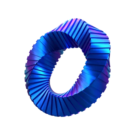 Abstrakte Form  3D Icon