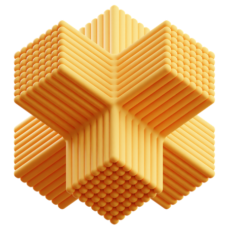 Abstrakte Form  3D Icon