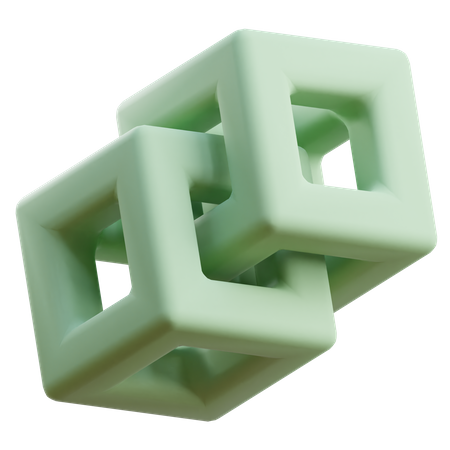 Abstrakte Form  3D Icon