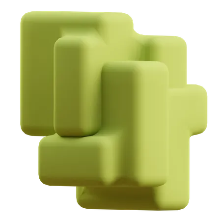 Abstrakte Form  3D Icon