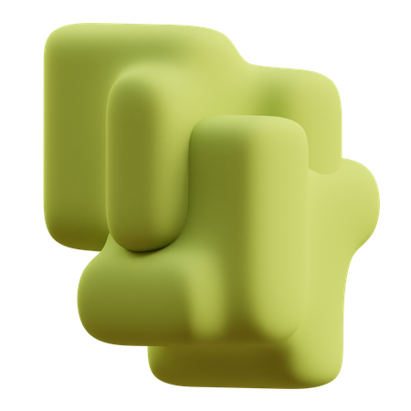 Abstrakte Form  3D Icon