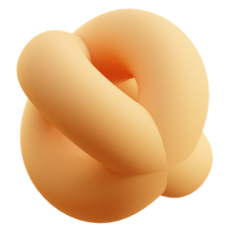 Abstrakte Form  3D Icon