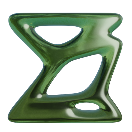Abstrakte Form  3D Icon