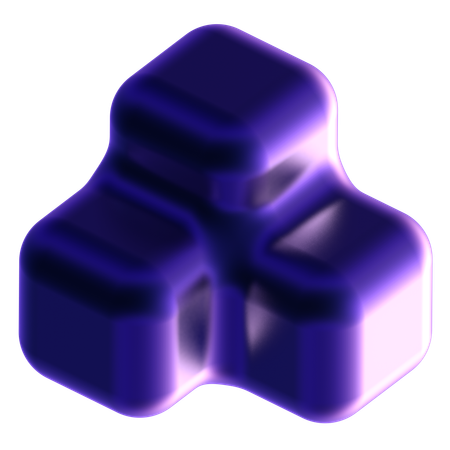 Abstrakte Formen  3D Icon