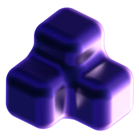 Abstrakte Formen  3D Icon