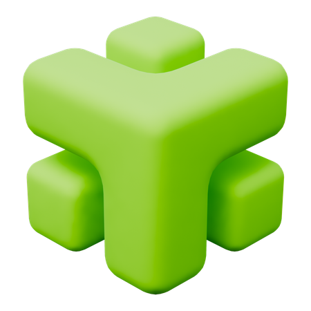 Abstrakte Formen  3D Icon