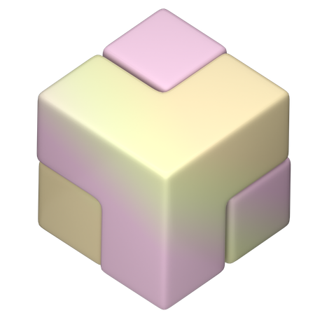 Abstrakte Formen  3D Icon