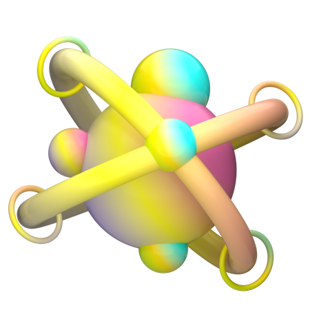 Abstrakte Formen  3D Icon