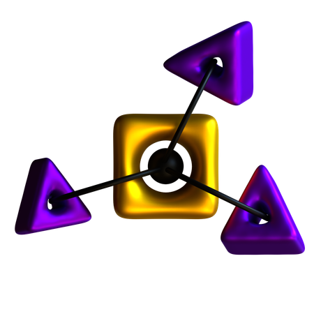 Abstrakte Geometrie  3D Icon
