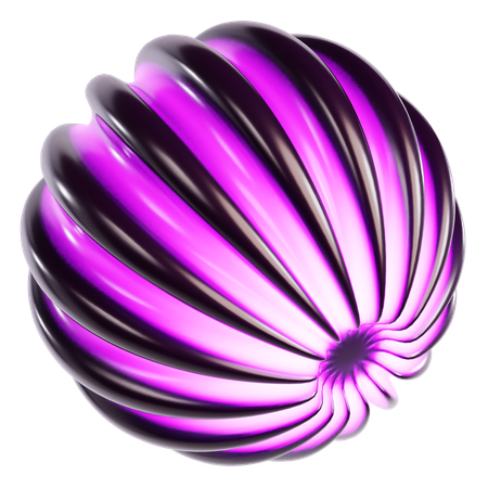 Abstrakte kosmische Sphäre  3D Icon