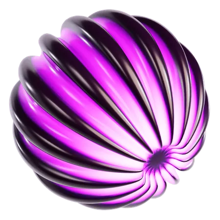 Abstrakte kosmische Sphäre  3D Icon